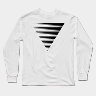 black triangle Long Sleeve T-Shirt